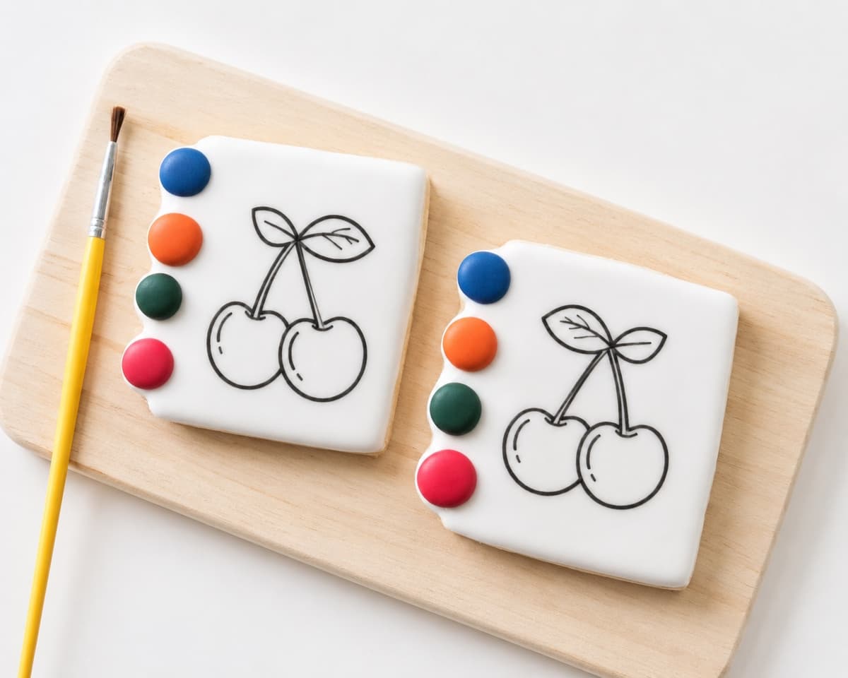 Biscoito Pintura